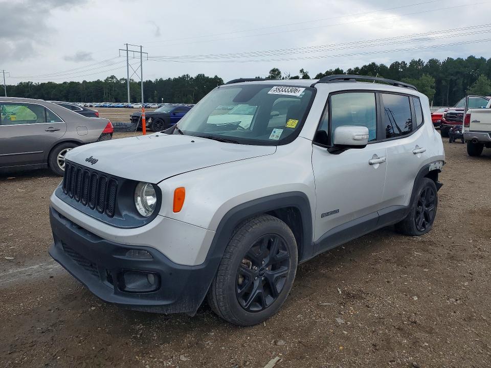 2017 Jeep Renegade VIN ZACCJABBXHPG16177 COPART salvage auction — REAR END, La - Cert Of Title-Salvage, sold $1,450 on 2026-08-07 (photo 1)