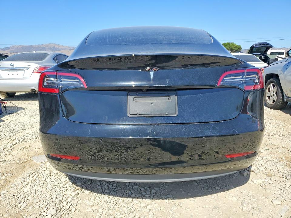 2018 Tesla Model 3 VIN 5YJ3E1EAXJF171802 COPART salvage auction — FRONT END, Ca - Salvage Certificate, sold $3,800 on 2026-07-16 (photo 6)