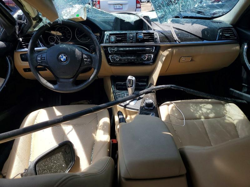 2018 BMW 3er VIN WBA8A3C53JA488331 COPART salvage auction — FRONT END, Mi - Certificate Of Title, sold $325 on 2026-07-17 (photo 8)