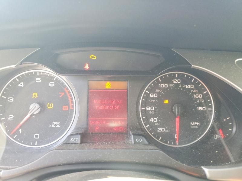 2012 Audi A4 VIN WAUBFAFL8CA047612 COPART salvage auction — MINOR DENT/SCRATCHES, Ca - Dis/Dlr/Exp Only Clean Title, sold $225 on 2026-07-28 (photo 9)