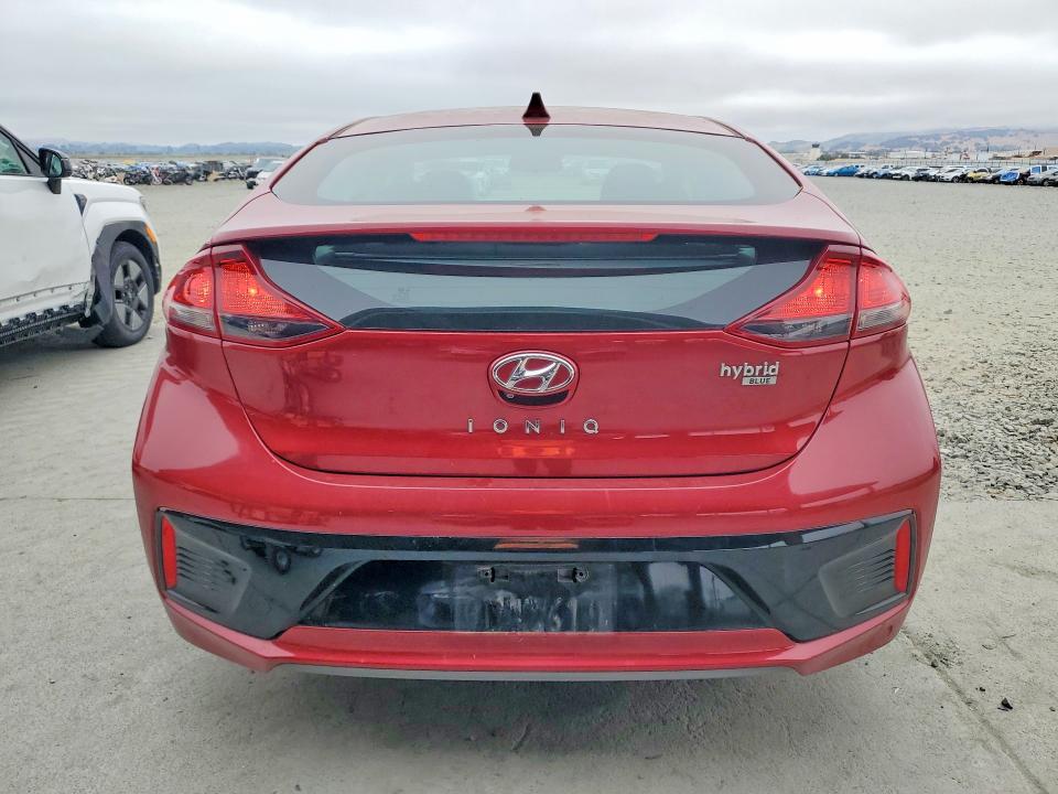 2019 Hyundai Ioniq VIN KMHC65LC4KU176068 COPART salvage auction — SIDE, CA - SALVAGE CERTIFICATE, sold $2,800 on 2026-07-27 (photo 6)