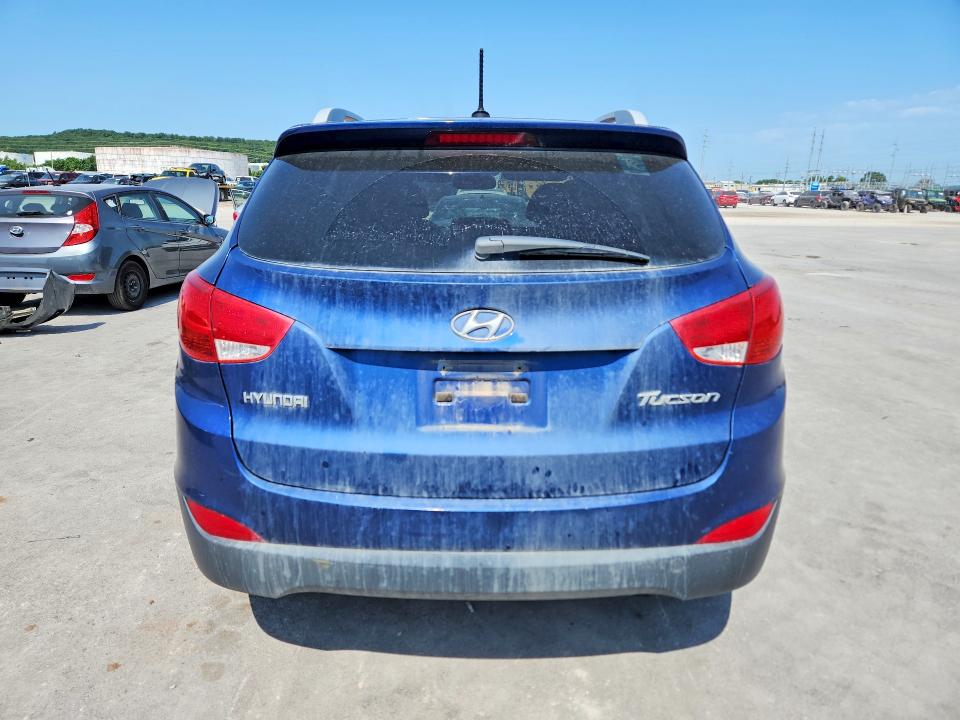 2013 Hyundai Tucson VIN KM8JU3AC4DU770764 COPART salvage auction — MECHANICAL, Ok - Certificate Of Title, sold $1,100 on 2026-07-15 (photo 6)