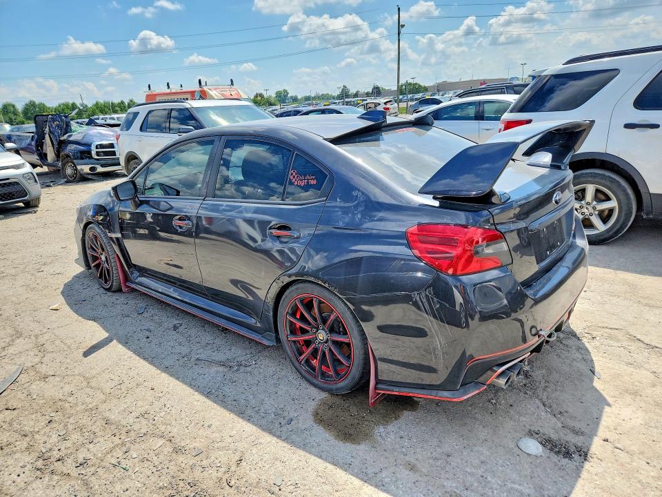 2017 Subaru Wrx VIN JF1VA2Y62H9809021 COPART salvage auction — MECHANICAL, Wv - Certificate Of Title (P), sold $9,700 on 2026-07-27 (photo 2)