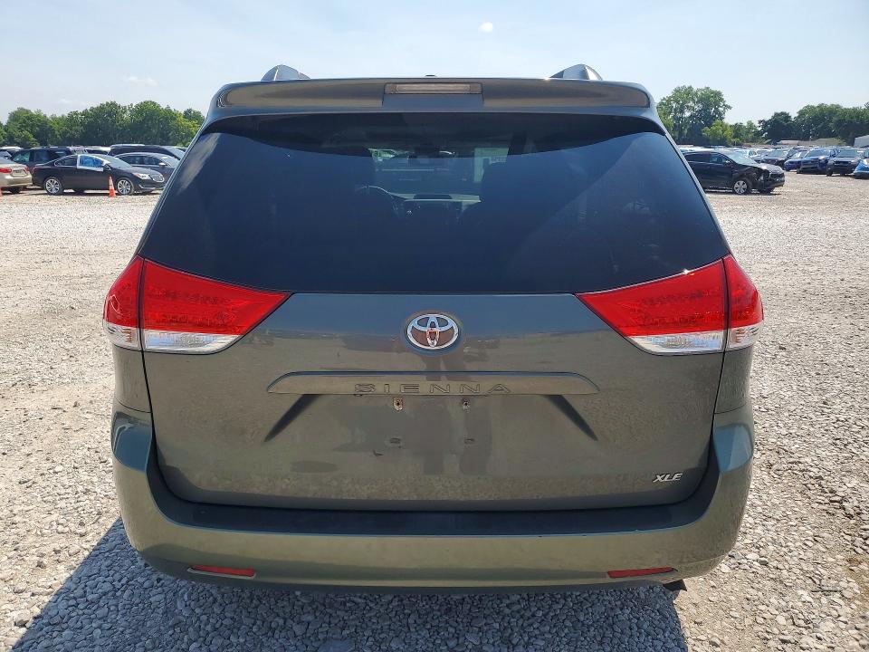 2013 Toyota Sienna VIN 5TDYK3DC2DS377998 COPART salvage auction — FRONT END, Oh - Cert Of Title-Salvage, sold $1,350 on 2026-07-24 (photo 6)