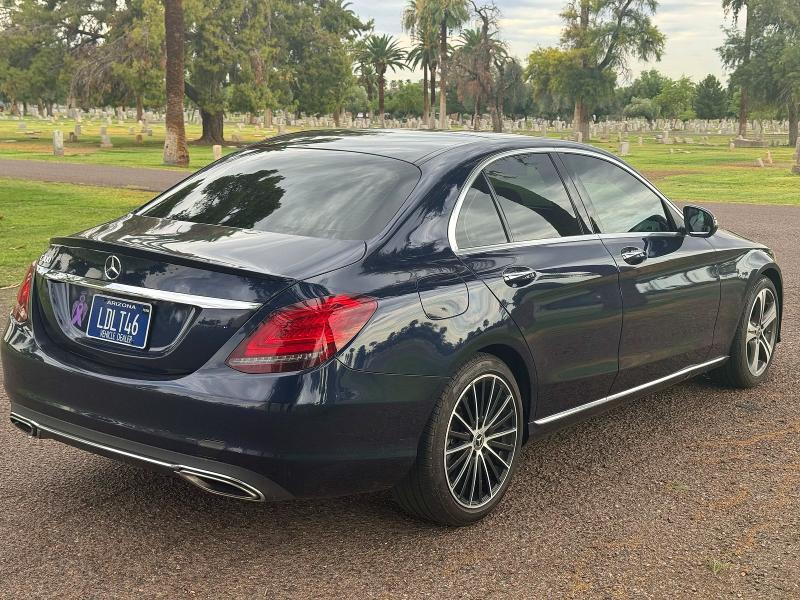 2019 Mercedes-benz C-klasse VIN WDDWF8DB9KR482992 COPART salvage auction — MINOR DENT/SCRATCHES, AZ - CERT OF TITLE - SALVAGE (P), sold $5,300 on 2026-07-30 (photo 4)
