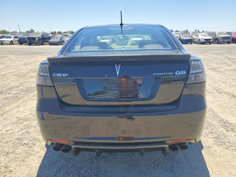 2009 Pontiac G8 VIN 6G2EP57W39L302362 COPART salvage auction — NORMAL WEAR, Ca - Salvage Certificate, sold $4,200 on 2026-07-30 (photo 6)