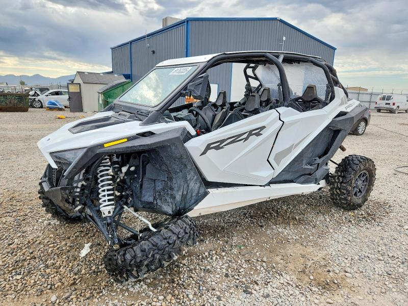 2022 Polaris Rzr VIN 3NSM4E922NF351085 COPART salvage auction — ROLLOVER, UT - SALVAGE CERTIFICATE, sold $7,300 on 2026-10-09 (photo 3)