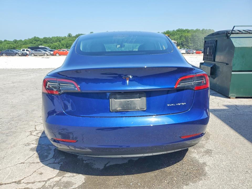 2023 Tesla Model 3 VIN 5YJ3E1EB7PF674429 COPART salvage auction — FRONT END, Salvage Title, sold $9,000 on 2026-07-20 (photo 6)
