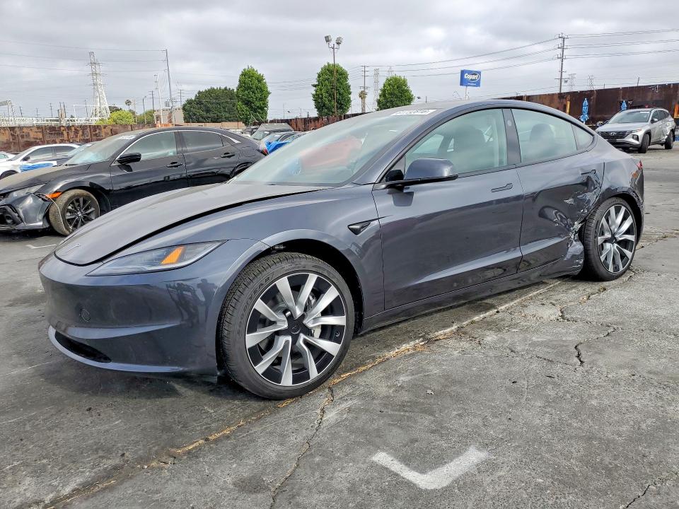 2025 Tesla Model 3 VIN 5YJ3E1EA2SF881715 — COPART salvage auction photo