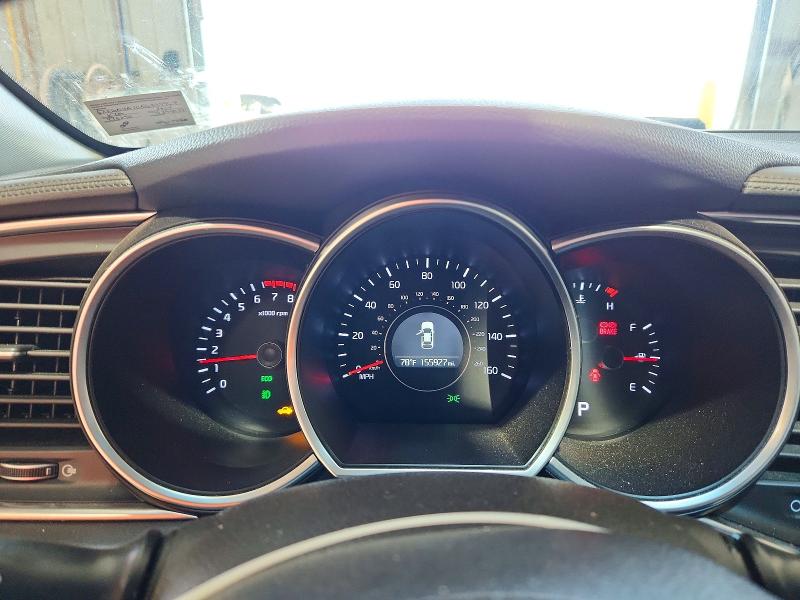 2014 Kia Optima VIN 5XXGN4A70EG339964 COPART salvage auction — REAR END, Pa - Certificate Of Salvage, sold $375 on 2026-07-31 (photo 9)