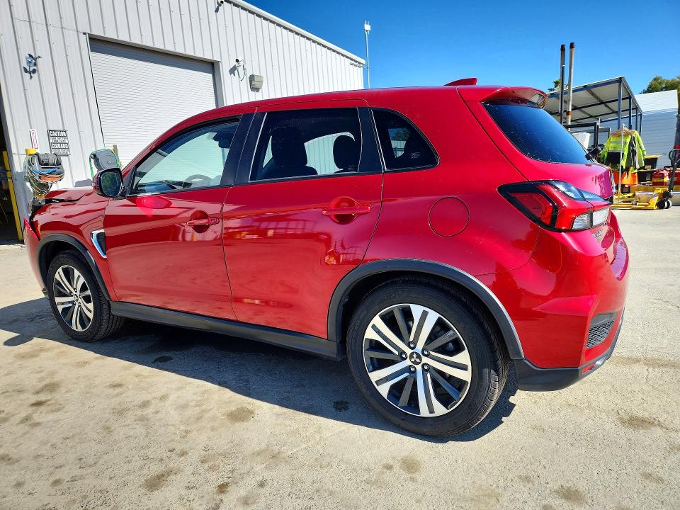 2024 Mitsubishi Outlander sport VIN JA4ARUAU5RU018321 COPART salvage auction — FRONT END, FL - CERT OF TITLE SLVG REBUILDABLE (P), sold $4,900 on 2026-08-03 (photo 2)