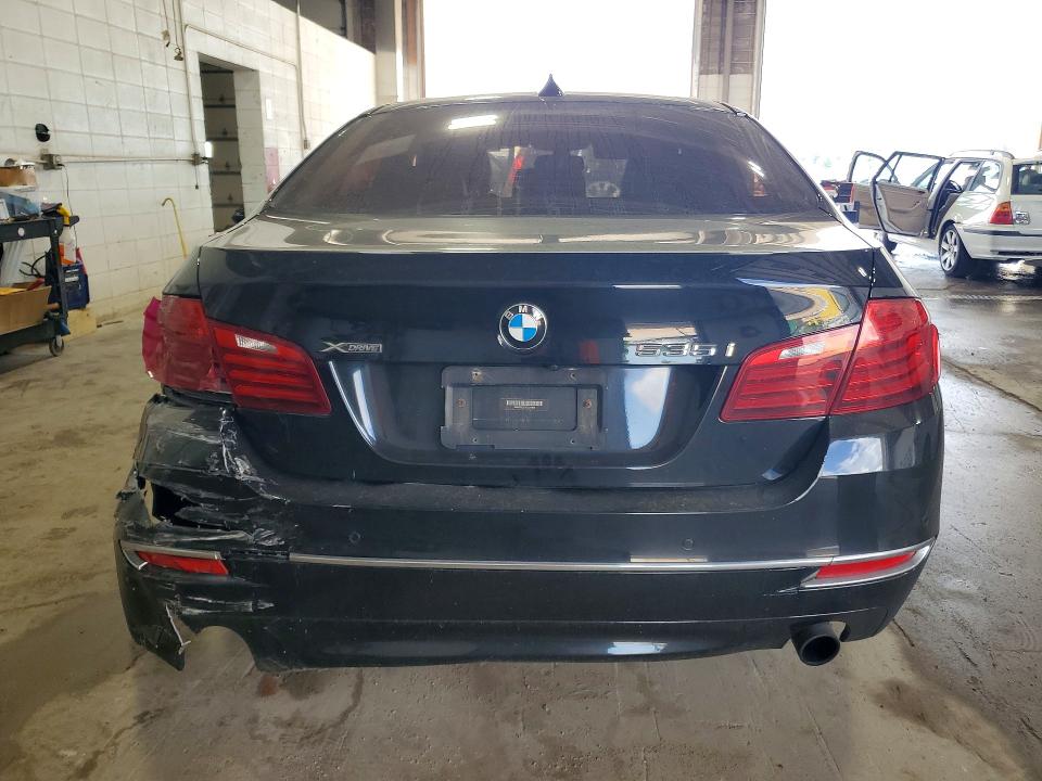 2014 BMW 5er VIN WBA5B3C57ED531881 COPART salvage auction — REAR END, Mn - Cert Of Title-Salvage, sold $1,250 on 2026-08-06 (photo 6)
