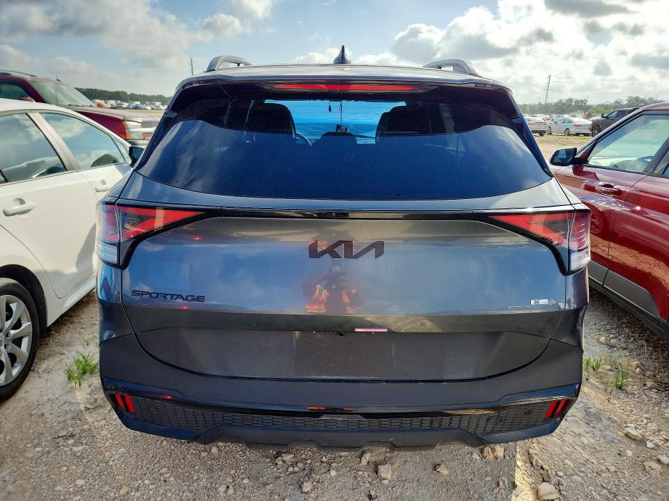 2025 Kia Sportage VIN KNDPYDDH8S7225744 COPART salvage auction — FRONT END, CA - CERTIFICATE OF TITLE, sold $1,750 on 2026-07-23 (photo 6)