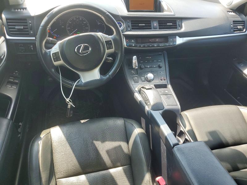 2012 Lexus Ct VIN JTHKD5BH1C2100113 COPART salvage auction — FRONT END, OH - CERT OF TITLE-SALVAGE, sold $80 on 2026-07-31 (photo 8)