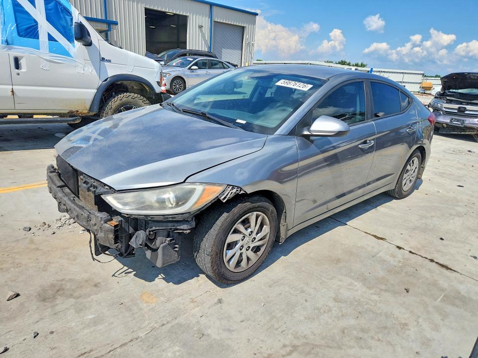 2018 Hyundai Elantra VIN KMHD74LF4JU471207 COPART salvage auction — SIDE, Ky - Cert Of Title-Salvage, sold $900 on 2026-07-16 (photo 1)