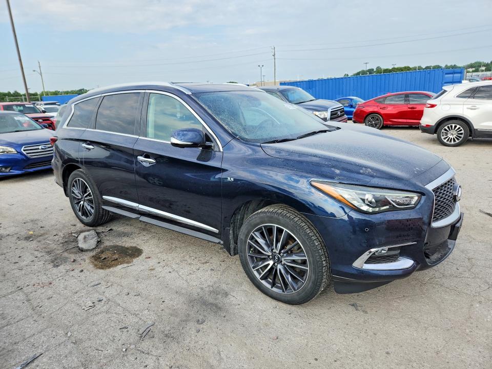 2018 Infiniti Qx60 VIN 5N1DL0MM5JC527114 COPART salvage auction — MECHANICAL, In - Certificate Of Title, sold $1,250 on 2026-07-31 (photo 4)