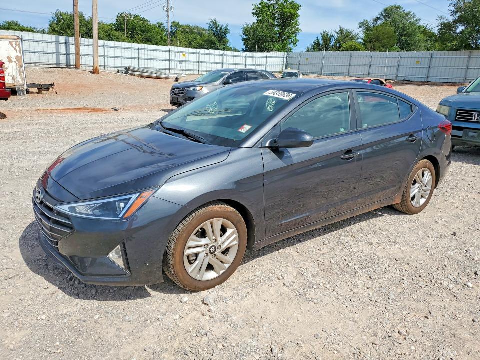 2020 Hyundai Elantra VIN 5NPD84LF9LH598355 COPART salvage auction — NORMAL WEAR, Ok - Certificate Of Title (P), sold $5,700 on 2026-07-09 (photo 1)