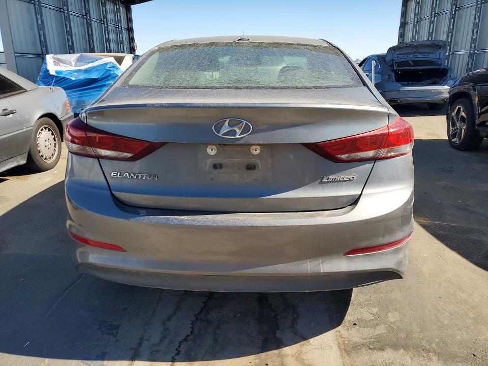 2017 Hyundai Elantra VIN KMHD84LF1HU148384 COPART salvage auction — MECHANICAL, Salvage Title, sold $1,050 on 2026-07-23 (photo 6)