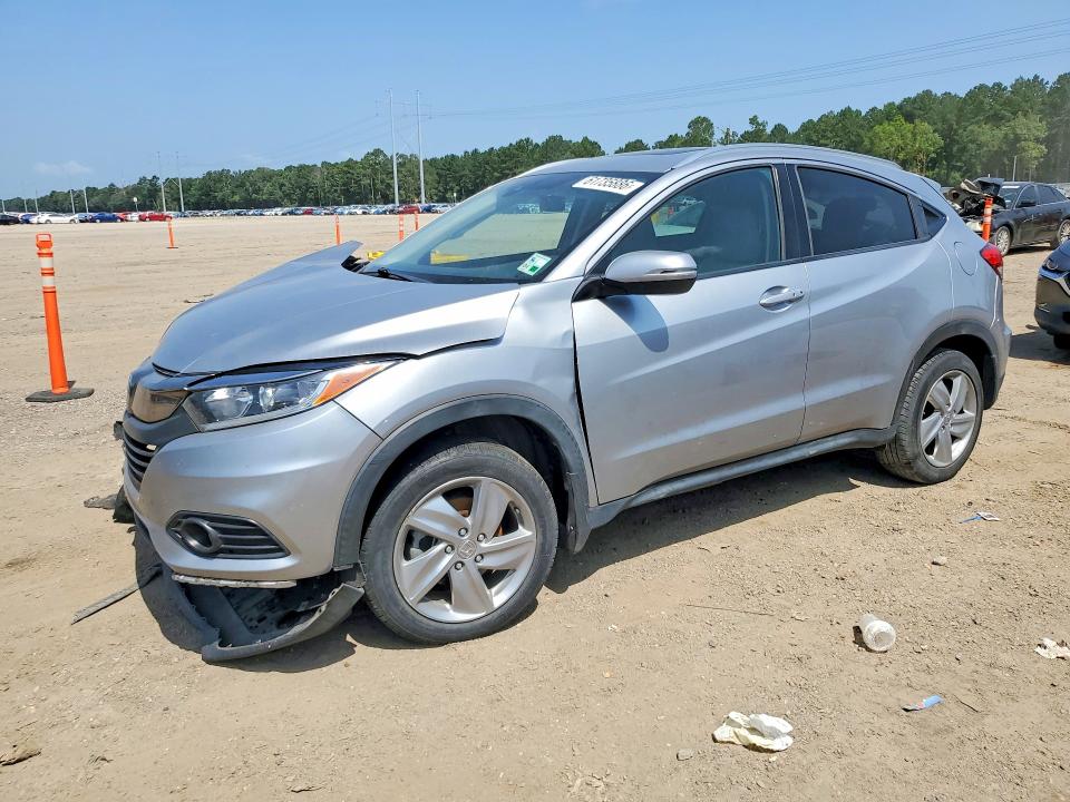 2019 Honda Hr-v VIN 3CZRU6H59KM741014 COPART salvage auction — FRONT END, La - Cert Of Title-Salvage, sold $3,650 on 2026-07-31 (photo 1)