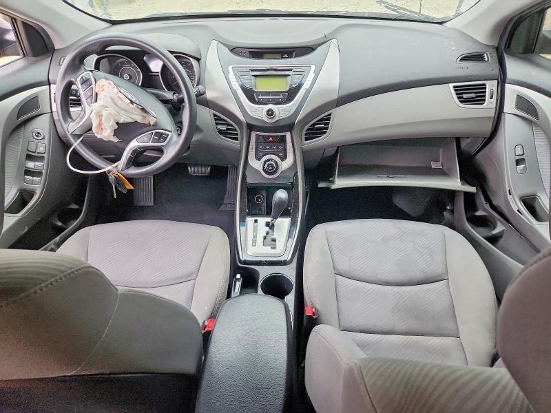2012 Hyundai Elantra VIN KMHDH4AE9CU360923 COPART salvage auction — FRONT END, Ca - Salvage Certificate, sold $60 on 2026-07-28 (photo 8)