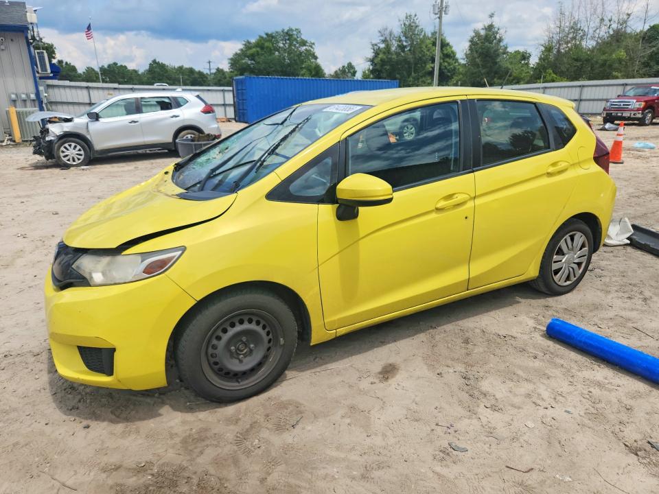 2016 Honda Fit VIN JHMGK5H51GX013541 COPART salvage auction — ROOF, Fl - Cert Of Title Slvg Rebuildable, sold $1,700 on 2026-07-31 (photo 1)
