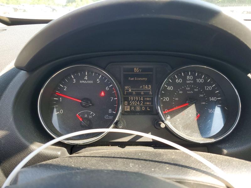 2012 Nissan Rogue VIN JN8AS5MV9CW387610 COPART salvage auction — FRONT END, MA - CERT OF TITLE-RECONSTRCTD COLL, sold $400 on 2026-07-20 (photo 9)