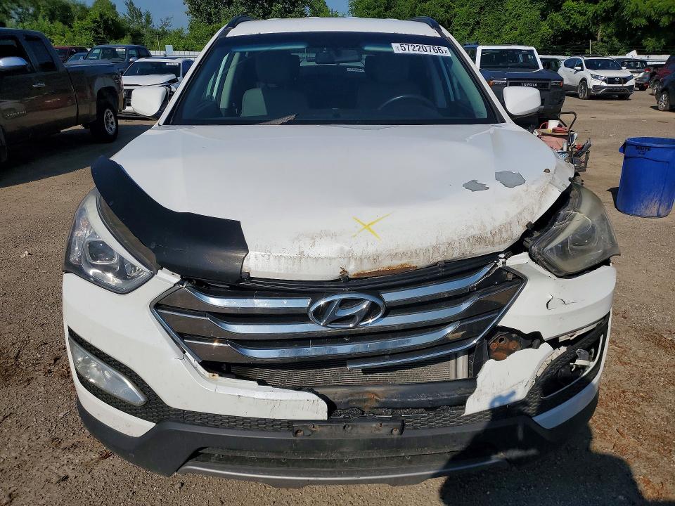 2013 Hyundai Santa fe VIN 5XYZUDLB6DG119218 COPART salvage auction — FRONT END, ON - PERMIT NO BRAND - UNFIT, sold $350 on 2026-07-28 (photo 5)