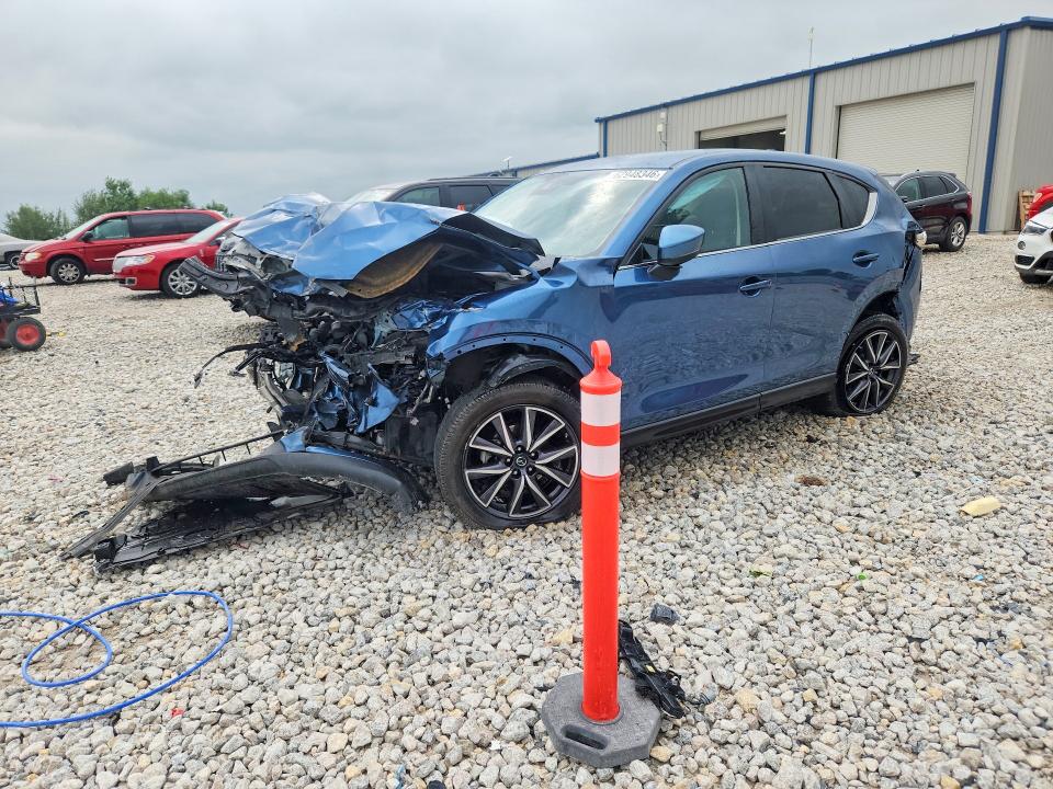 2018 Mazda Cx-5 VIN JM3KFBCM3J0428543 COPART salvage auction — FRONT END, MI - CERTIFICATE OF TITLE, sold $625 on 2026-09-10 (photo 1)