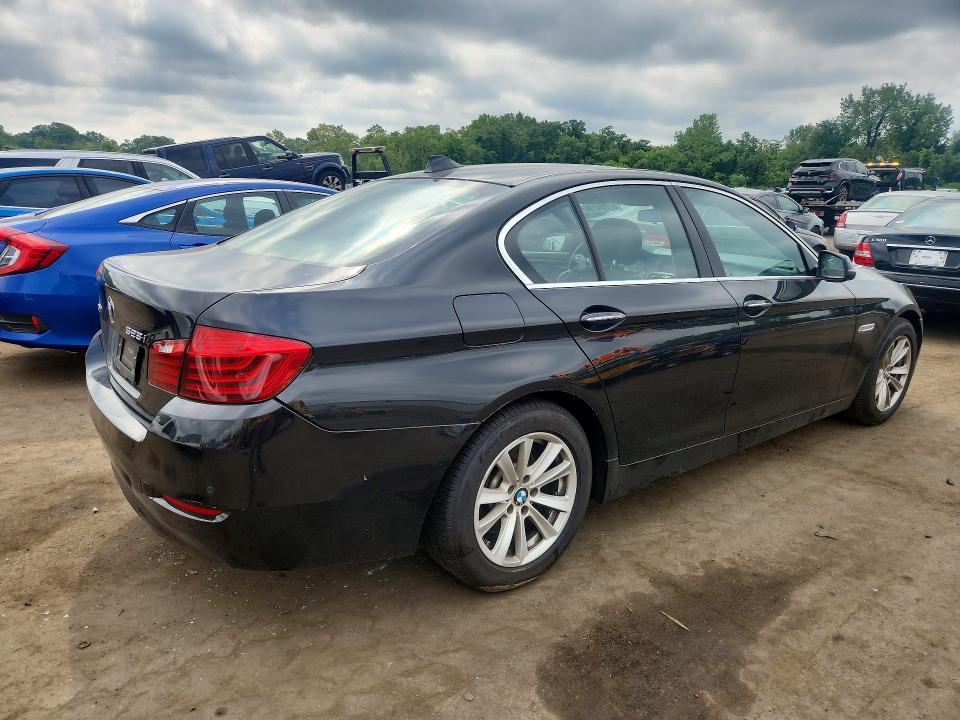 2014 BMW 5er VIN WBA5A7C56ED615281 COPART salvage auction — FRONT END, Ct - Certificate Of Title, sold $2,775 on 2026-08-01 (photo 3)