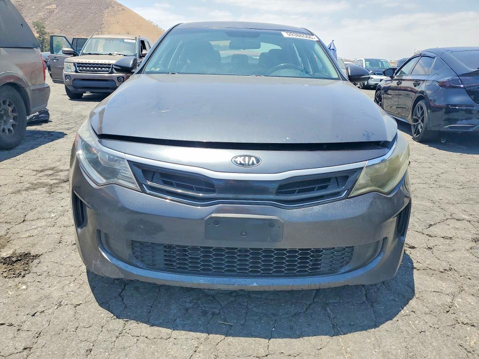 2017 Kia Optima VIN KNAGT4LE9H5011952 COPART salvage auction — FRONT END, Ca - Cert Of Title-Salvaged, sold $825 on 2026-07-30 (photo 5)