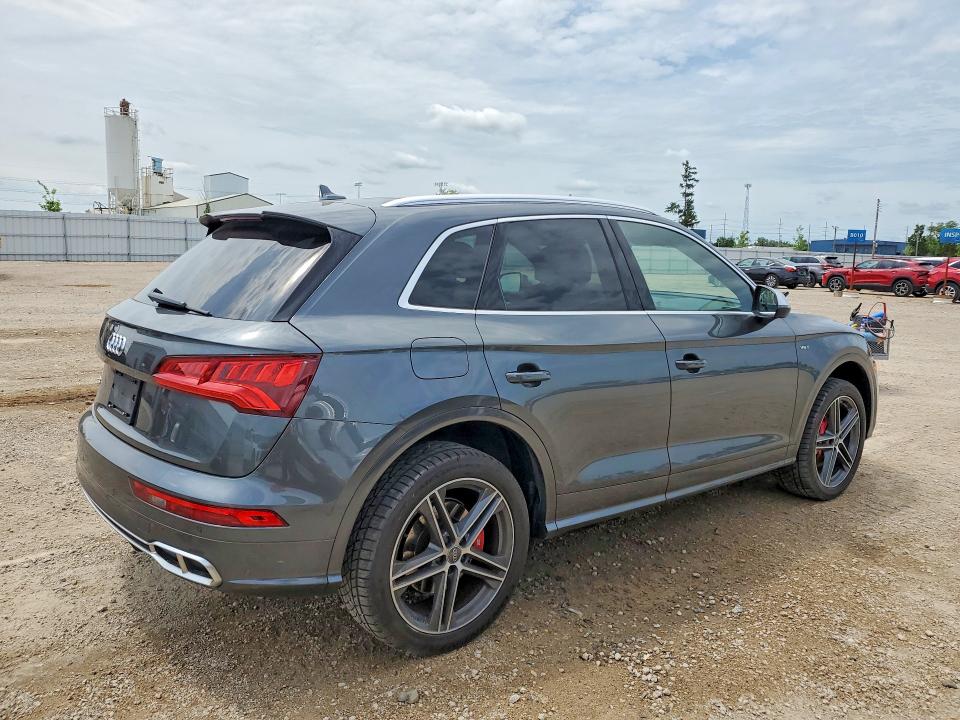 2018 Audi Sq5 VIN WA1C4AFY7J2052147 COPART salvage auction — FRONT END, Ia - Cert Of Title-Salvage Title, sold $100 on 2026-08-19 (photo 3)