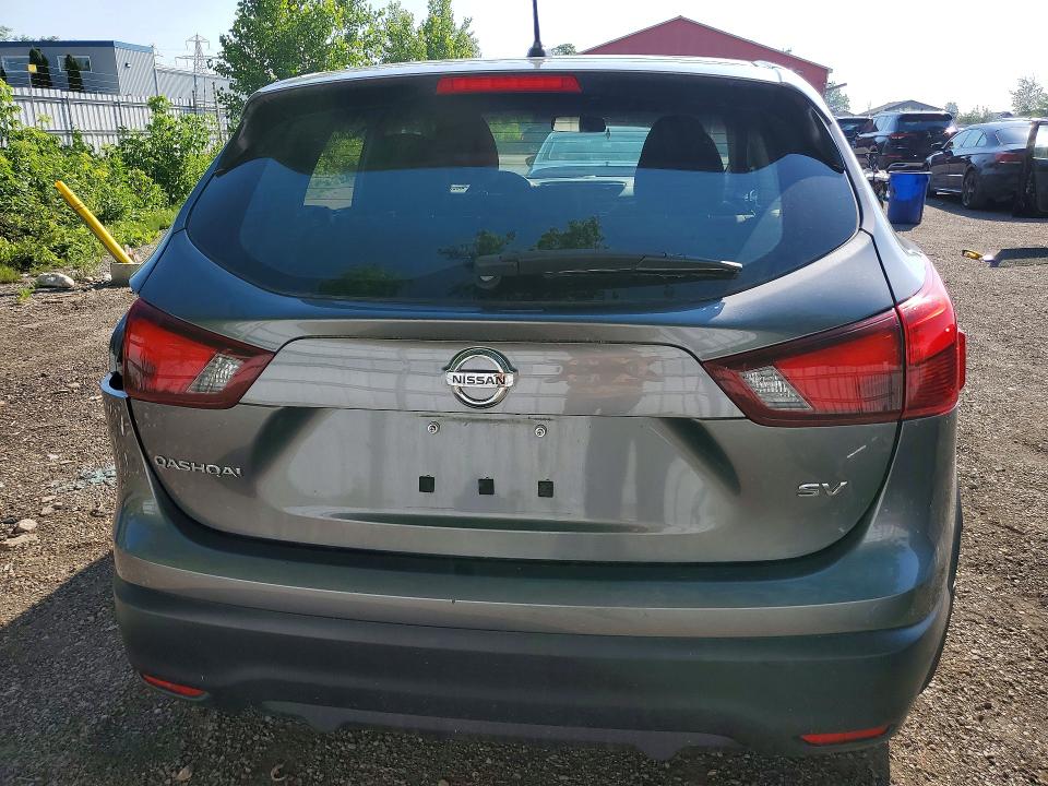 2017 Nissan Qashqai VIN JN1BJ1CP1HW021858 COPART salvage auction — FRONT END, On - Permit No Brand - Unfit, sold $800 on 2026-07-28 (photo 6)