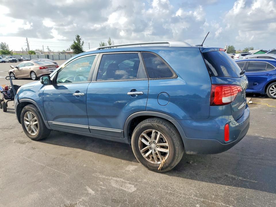 2014 Kia Sorento VIN 5XYKT4A60EG502101 COPART salvage auction — FRONT END, Fl - Cert Of Title Slvg Rebuildable, sold $1,300 on 2026-07-29 (photo 2)