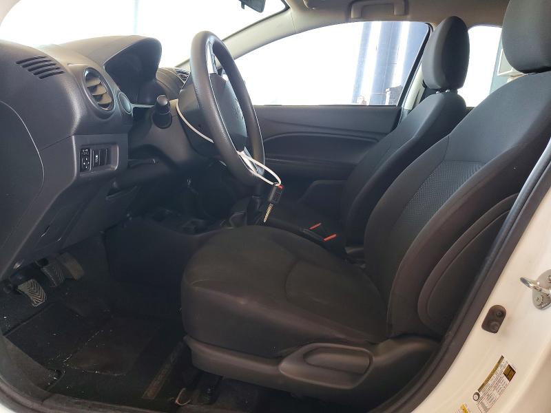 2018 Mitsubishi Mirage VIN ML32F3FJ8JHF06368 COPART salvage auction — REAR END, Az - Cert Of Title - Salvage, sold $1,800 on 2026-07-14 (photo 7)