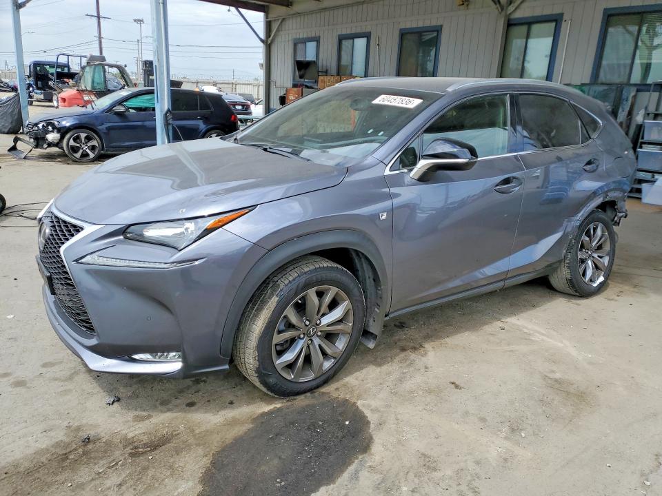 2015 Lexus Nx VIN JTJYARBZ7F2018022 — COPART salvage auction photo