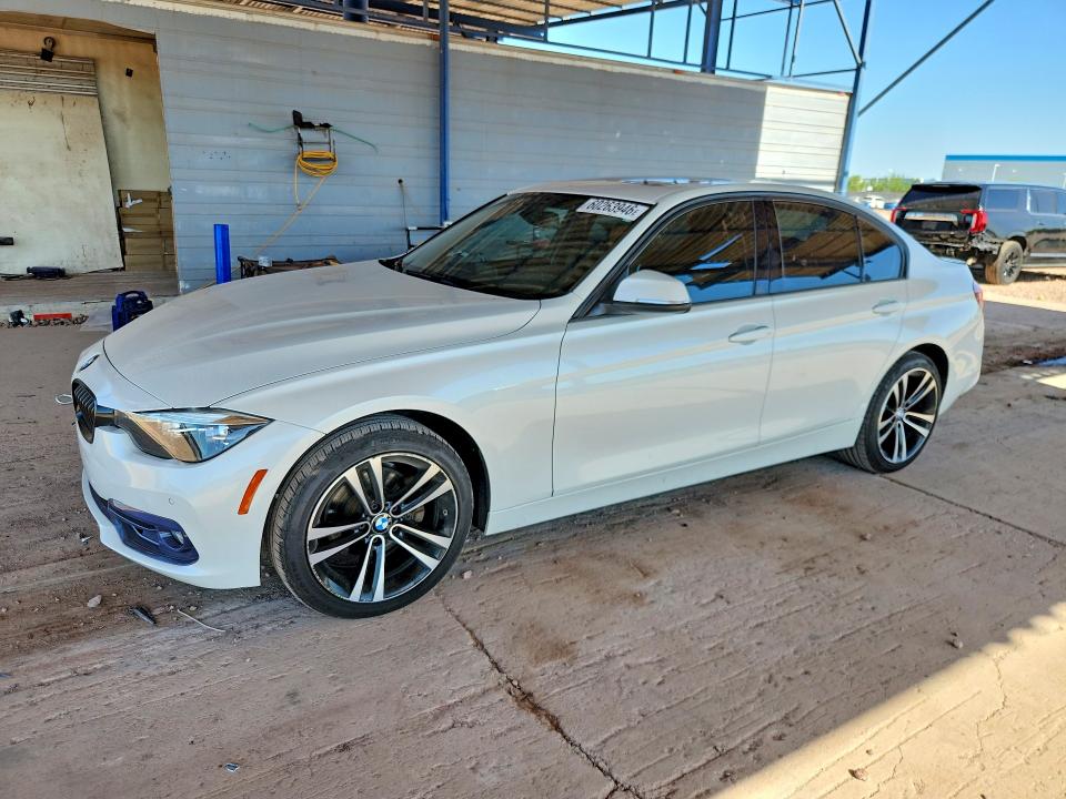 2018 BMW 3er VIN WBA8D9G5XJNU66694 COPART salvage auction — REAR END, Salvage Title, sold $2,550 on 2026-07-28 (photo 1)