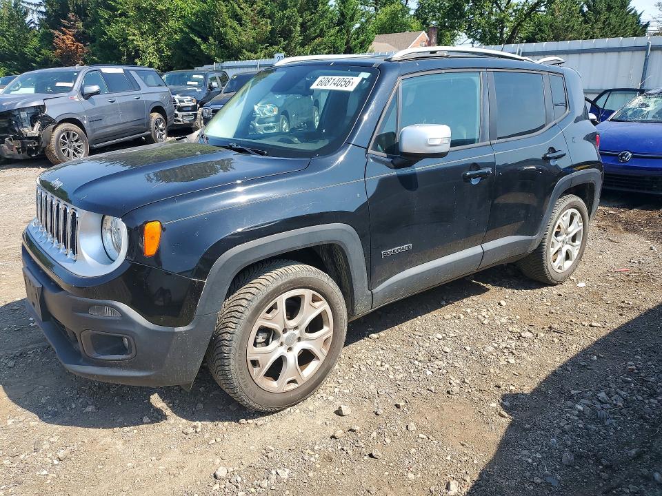 2015 Jeep Renegade VIN ZACCJBDT3FPB86534 COPART salvage auction — REAR END, Md - Cert Of Salvage > 75% Damage, sold $2,000 on 2026-08-10 (photo 1)