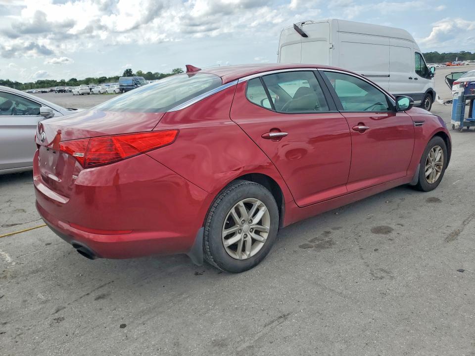 2013 Kia Optima VIN 5XXGM4A75DG237674 COPART salvage auction — FRONT END, Salvage Title, sold $550 on 2026-07-15 (photo 3)