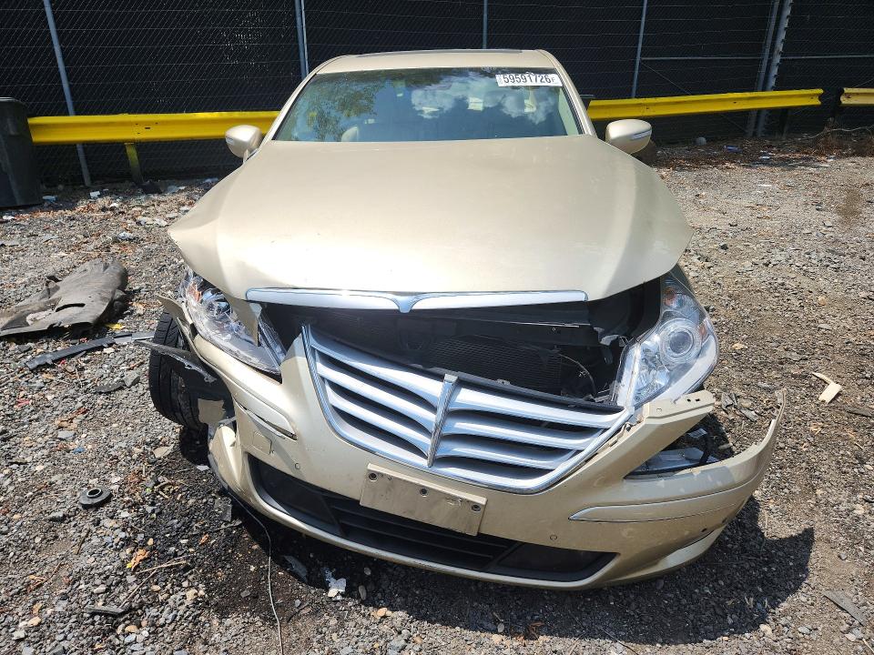 2011 Hyundai Genesis VIN KMHGC4DE3BU121616 COPART salvage auction — FRONT END, MD - CERT OF SALVAGE > 75% DAMAGE, sold $225 on 2026-07-17 (photo 5)