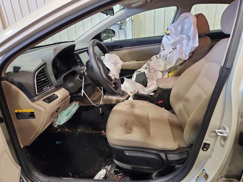 2017 Hyundai Elantra VIN KMHD84LF1HU102599 COPART salvage auction — FRONT END, Pa - Certificate Of Salvage, sold $1,100 on 2026-07-28 (photo 7)