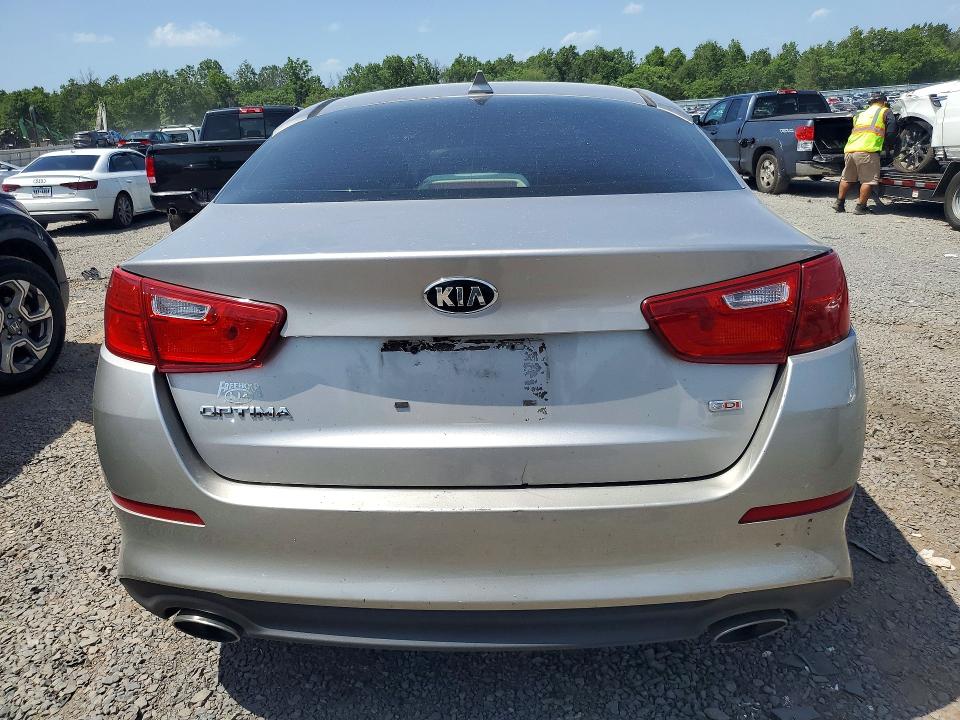2015 Kia Optima VIN KNAGM4A73F5574476 COPART salvage auction — REAR END, Nj - Cert Of Title-Salvage, sold $600 on 2026-07-14 (photo 6)