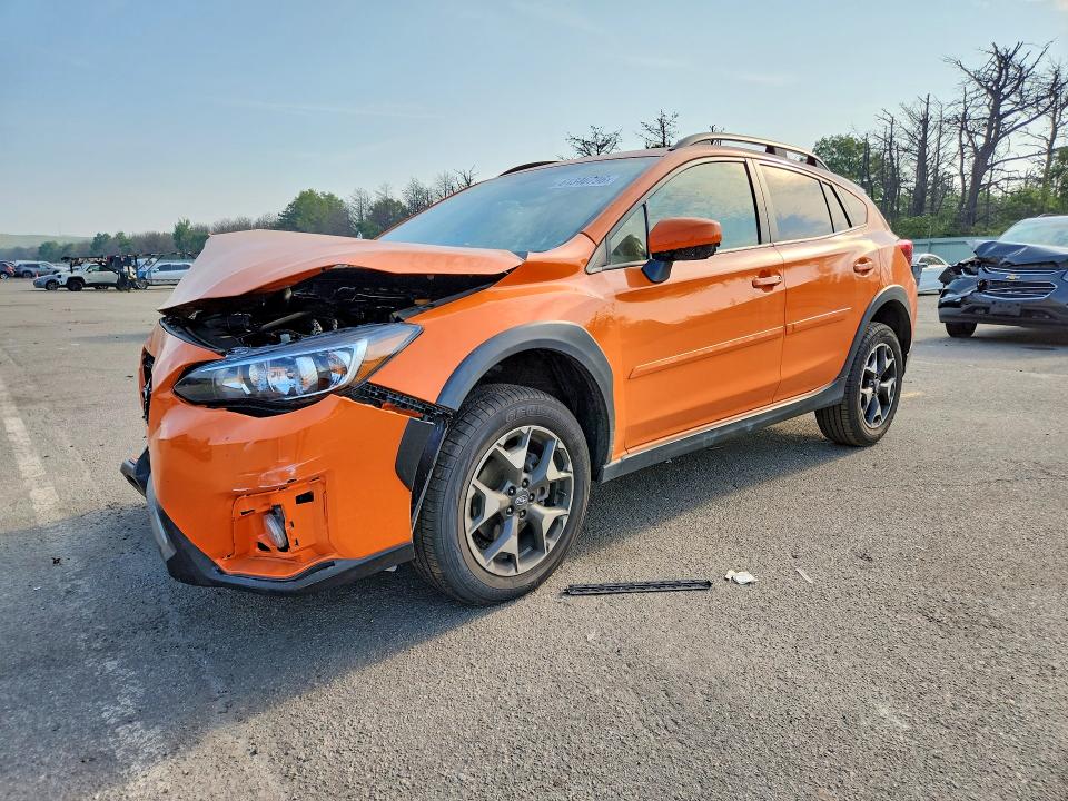 2019 Subaru Xv VIN JF2GTAEC1K8203872 COPART salvage auction — FRONT END, Ny - Mv-907A Salvage Certificate, sold $400 on 2026-07-22 (photo 1)