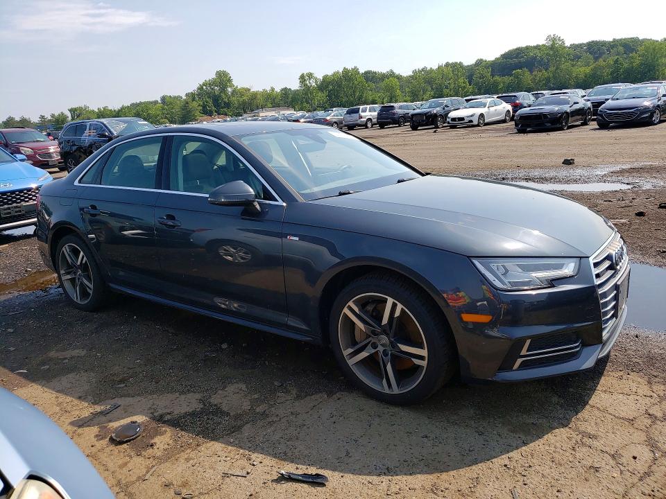 2017 Audi A4 VIN WAUENAF4XHN014314 COPART salvage auction — SIDE, Ct - Cert Of Title-Salvage, sold $5,800 on 2026-07-10 (photo 4)