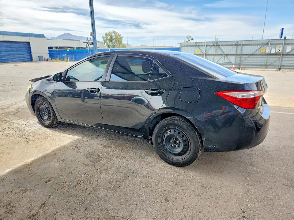 2016 Toyota Corolla VIN 5YFBURHE2GP414740 COPART salvage auction — FRONT END, Salvage Title, sold $2,650 on 2026-07-31 (photo 2)