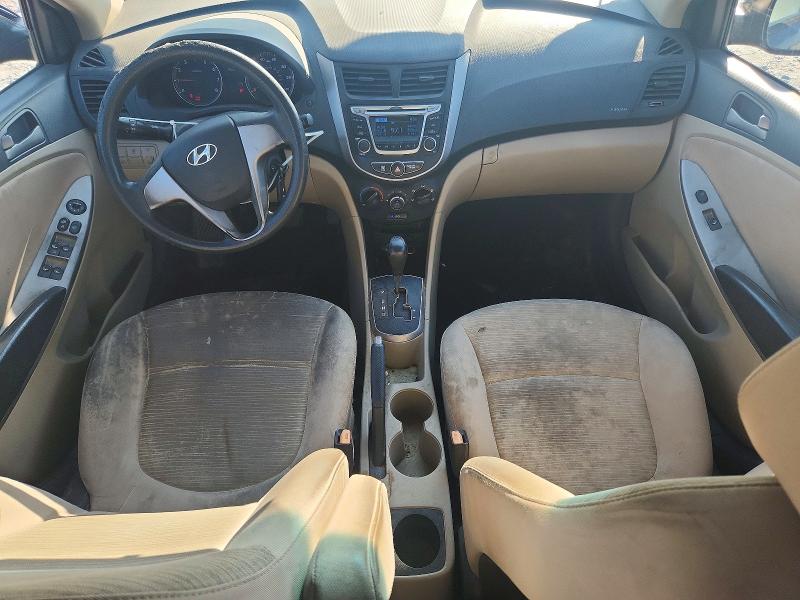 2016 Hyundai Accent VIN KMHCT4AE8GU003927 COPART salvage auction — SIDE, Ga - Certificate Of Title, sold $775 on 2026-07-13 (photo 8)