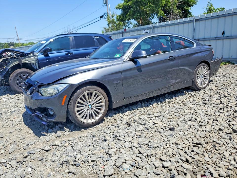 2016 BMW 4er VIN WBA3N9C51GK249297 COPART salvage auction — REAR END, Nj - Cert Of Title-Salvage, sold $1,350 on 2026-08-10 (photo 1)