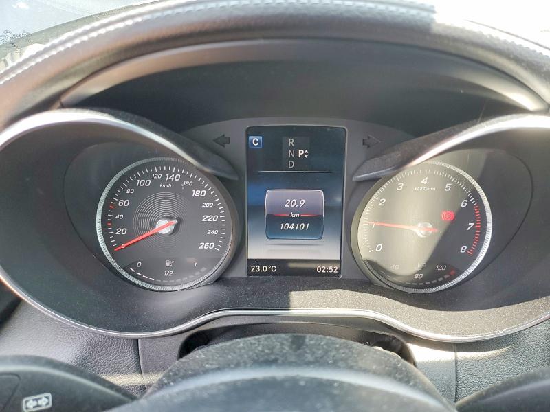 2017 Mercedes-benz C class VIN 55SWF4KB5HU190033 COPART salvage auction — FRONT END, On - Permit No Brand - Unfit, sold $10,900 on 2026-08-11 (photo 9)