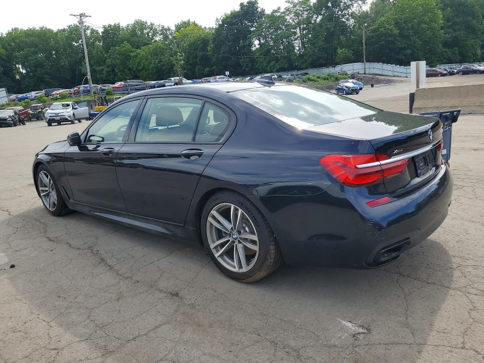 2019 BMW 7er VIN WBA7F2C59KB240149 COPART salvage auction — SIDE, Salvage Title, sold $8,200 on 2026-08-03 (photo 2)