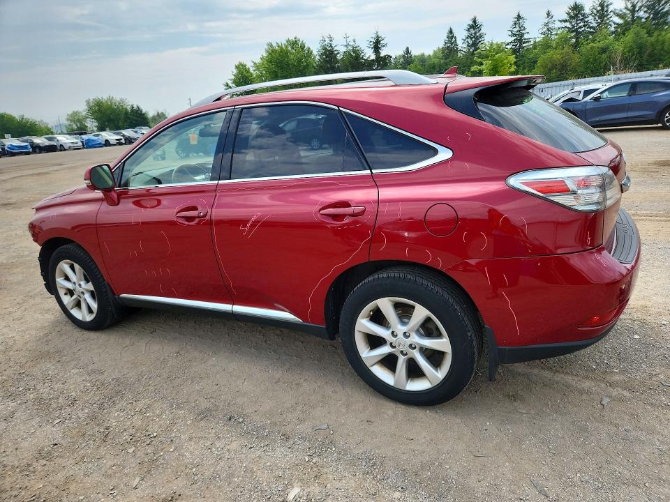 2011 Lexus Rx VIN JTJBK1BA7B2437934 COPART salvage auction — FRONT END, On - Permit Salvage, sold $3,050 on 2026-07-21 (photo 2)