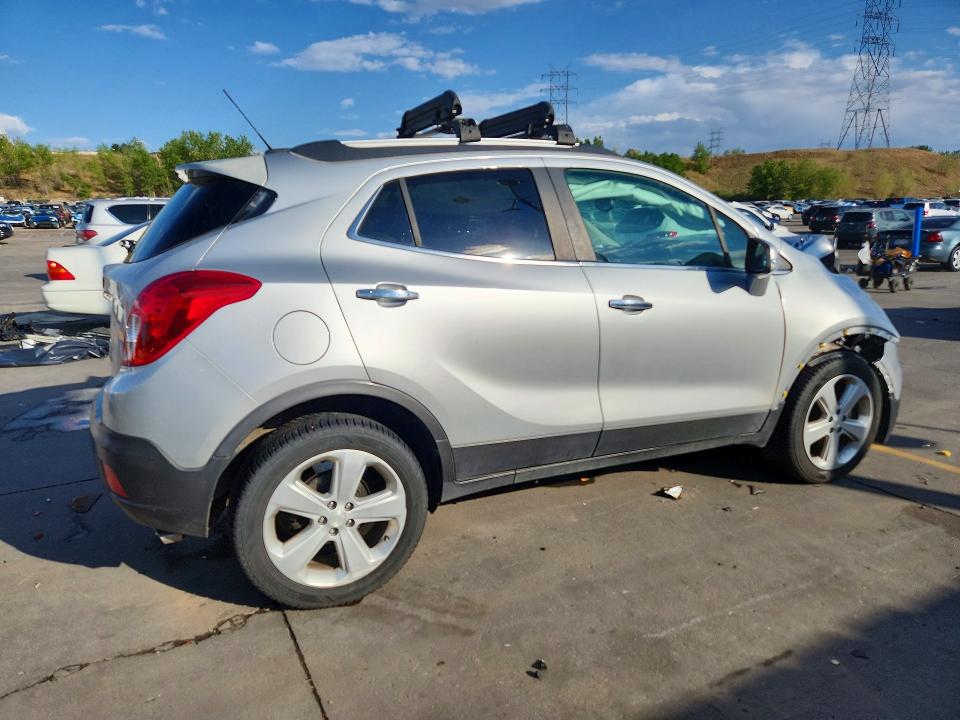 2015 Buick Encore VIN KL4CJESB7FB214996 COPART salvage auction — FRONT END, Co - Salvage Title, sold $750 on 2026-09-02 (photo 3)